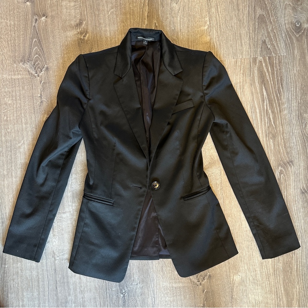 Elegant Black Express Design Studios Women's Blazer